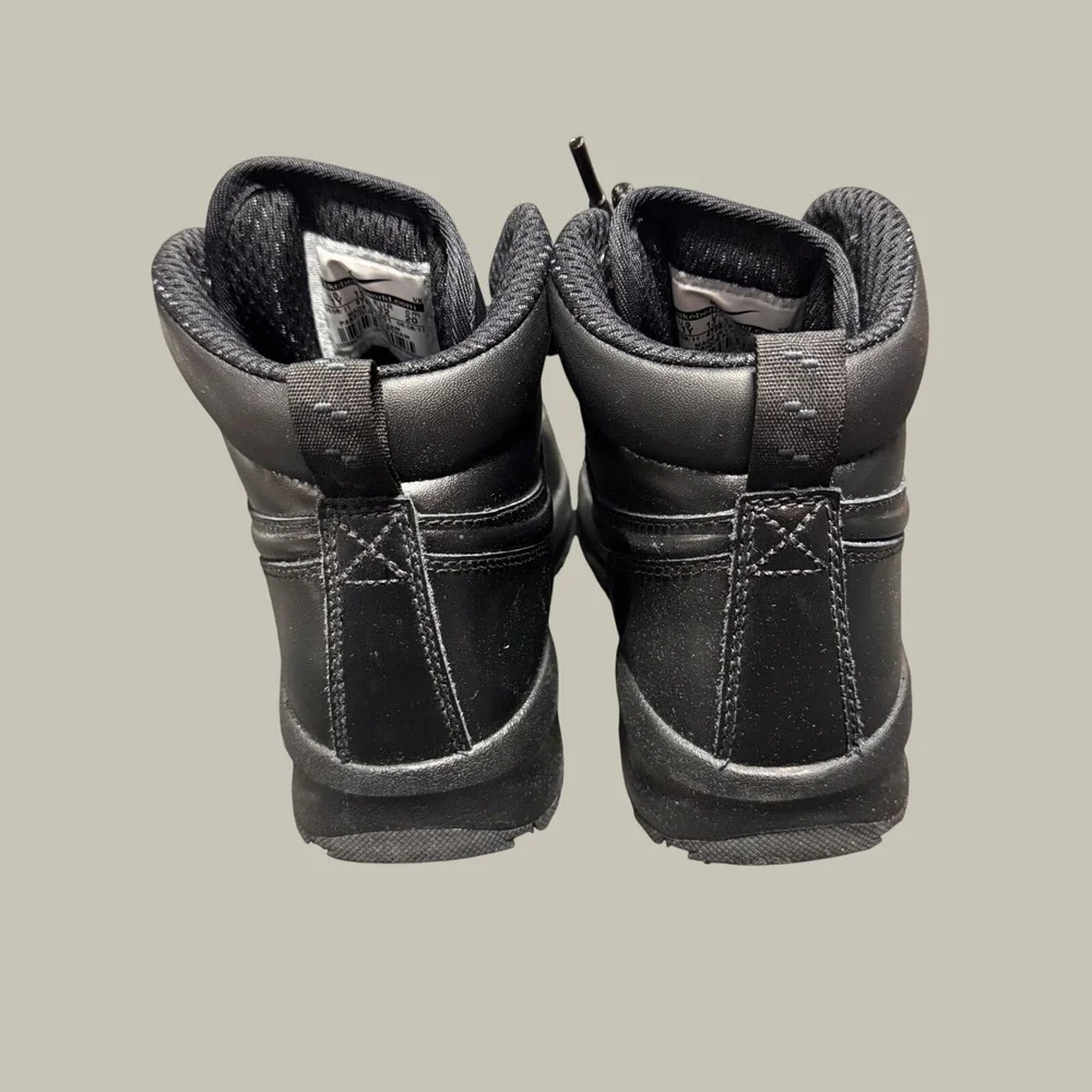 Nike ACG Manoa Leather Boots Boys Black 472649-001 Size 1Y